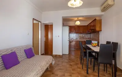 Kuhinja ili čajna kuhinja u objektu Apartments Nena
