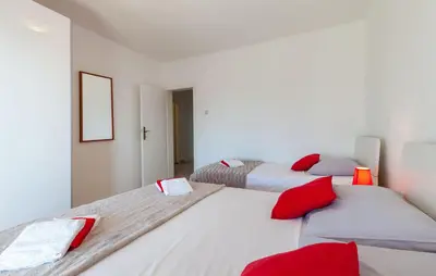 Krevet ili kreveti u jedinici u objektu Apartments Nena