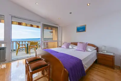 Krevet ili kreveti u jedinici u objektu Guest house Lenka