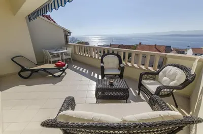 Balkon ili terasa u objektu Apartments and Rooms LEA