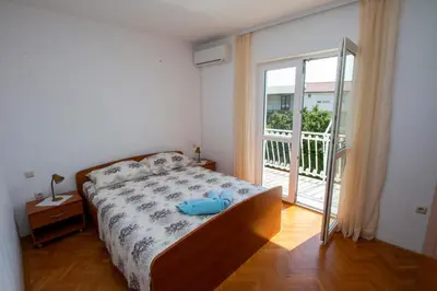 Krevet ili kreveti u jedinici u objektu Apartmani Vrljičak