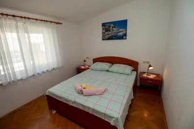 Krevet ili kreveti u jedinici u objektu Apartmani Vrljičak