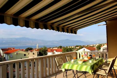 Pogled na planine ili pogled na planine iz apartmana
