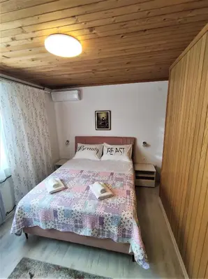 Krevet ili kreveti u jedinici u objektu Apartments with parking space Makarska - 6784