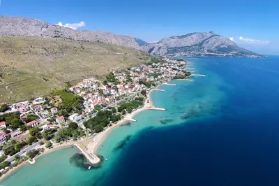 Tlocrt objekta Apartments by the sea Duce, Omis - 8680