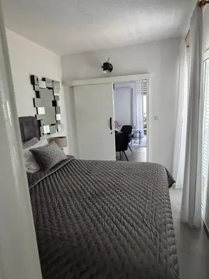 Krevet ili kreveti u jedinici u objektu Apartments iris