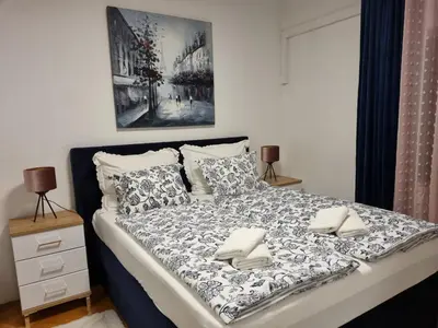 Krevet ili kreveti u jedinici u objektu Apartments Neppa
