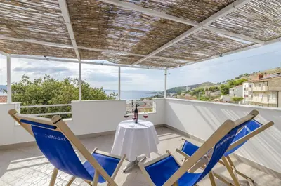 Balkon ili terasa u objektu Apartments Amulic