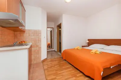 Krevet ili kreveti u jedinici u objektu Apartments Ricina
