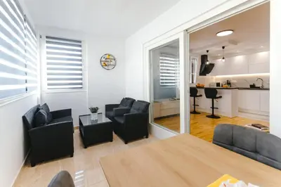 Kuhinja ili čajna kuhinja u objektu Apartment Bozic
