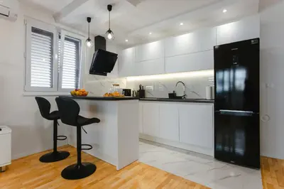 Kuhinja ili čajna kuhinja u objektu Apartment Bozic