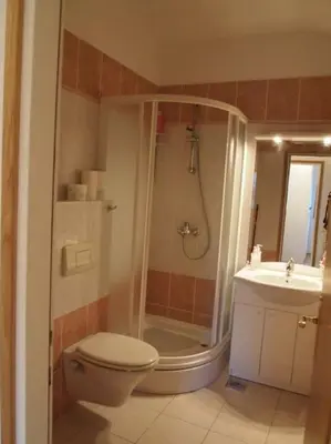 Kupaonica u objektu Suhi Potok apartment