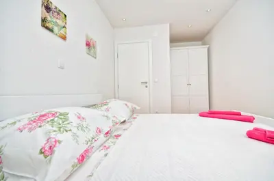 Krevet ili kreveti u jedinici u objektu Apartments Vekic