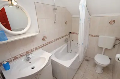 Kupaonica u objektu Apartments by the sea Postira, Brac - 3244