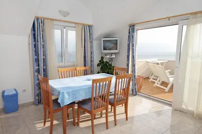 TV i/ili zabavni centar u objektu Apartments by the sea Postira, Brac - 3244