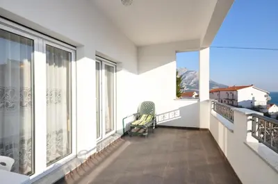 Balkon ili terasa u objektu Apartments by the sea Duce, Omis - 8633