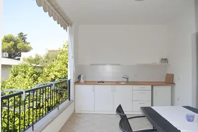 Balkon ili terasa u objektu Apartments with parking space Makarska - 11361