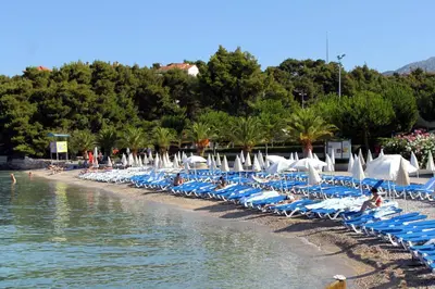 Tlocrt objekta Apartments by the sea Podstrana, Split - 11627