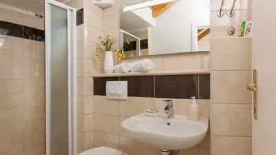 Kupaonica u objektu Family friendly house with a swimming pool Bol, Brac - 12228