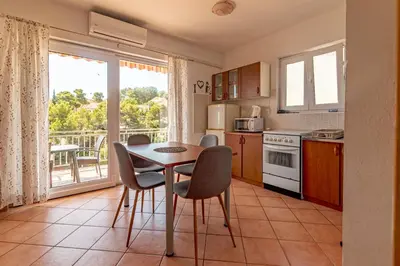 Kuhinja ili čajna kuhinja u objektu Apartments by the sea Basina, Hvar - 11923