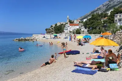 Tlocrt objekta Apartments by the sea Pisak, Omis - 7519