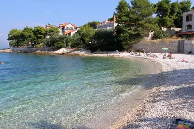 Tlocrt objekta Apartments with a parking space Splitska, Brac - 2858