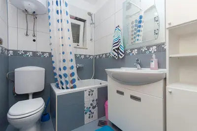 Kupaonica u objektu Apartment Lelas