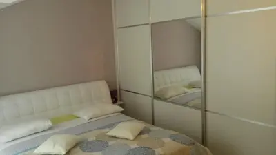 Krevet ili kreveti u jedinici u objektu Apartments by the sea Povlja, Brac - 12352