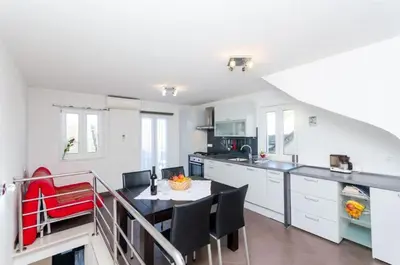 Kuhinja ili čajna kuhinja u objektu Apartments Jasna