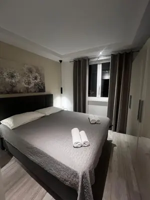 Krevet ili kreveti u jedinici u objektu Apartmani Cvitanovic