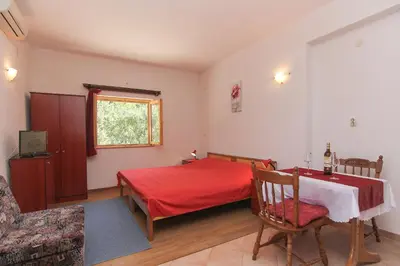 Krevet ili kreveti u jedinici u objektu Family-friendly apartments with swimming pool Baska Voda, Makarska - 12442