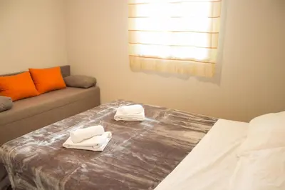 Krevet ili kreveti u jedinici u objektu Apartment Ruby