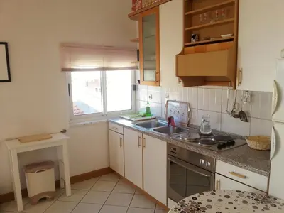 Kuhinja ili čajna kuhinja u objektu Apartments Ria