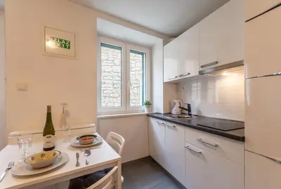 Kuhinja ili čajna kuhinja u objektu Apartments Sonja