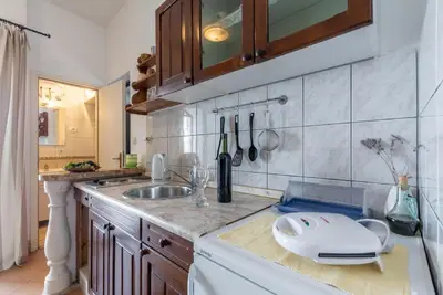 Kuhinja ili čajna kuhinja u objektu Apartments Darija