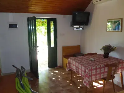 TV i/ili zabavni centar u objektu Holiday house with a parking space Bol, Brac - 12604