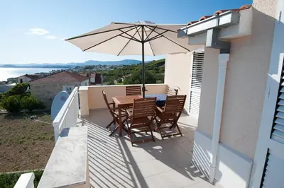Balkon ili terasa u objektu Apartments with a parking space Podstrana, Split - 12664
