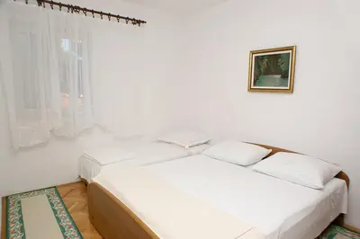 Krevet ili kreveti u jedinici u objektu Apartments with a parking space Mirca, Brac - 730