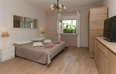 Krevet ili kreveti u jedinici u objektu 2 Bedroom Gorgeous Home In Gata