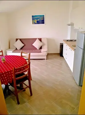 Kuhinja ili čajna kuhinja u objektu Seaside secluded apartments Cove Virak, Hvar - 12321