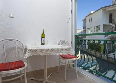 Tlocrt objekta Apartments with a parking space Baska Voda, Makarska - 12543
