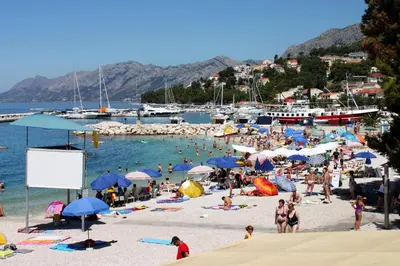 Tlocrt objekta Apartments with a parking space Baska Voda, Makarska - 12543