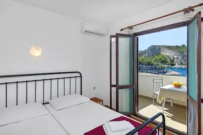 Krevet ili kreveti u jedinici u objektu Apartmani Cico