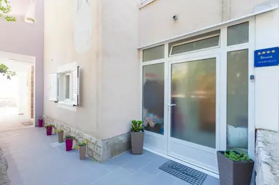 Tlocrt objekta Apartmani Marina