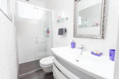 Kupaonica u objektu Apartmani Marina