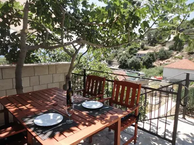 Balkon ili terasa u objektu Paradise Apartments - Robinson getaway
