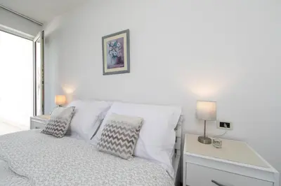 Krevet ili kreveti u jedinici u objektu Apartments Villa Mili