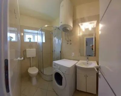 Kupaonica u objektu Apartmani Omrčen