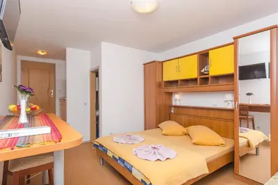 Krevet ili kreveti u jedinici u objektu Apartments Zina