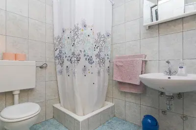 Kupaonica u objektu Apartments Zina